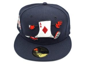 Ace Of Diamonds Field Aces 59Fifty Fitted Hat by The Capologists x New Era