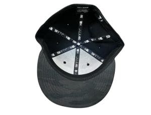 Aloha Script Black Metallic Gold 59Fifty Fitted Hat by 808allday x New Era Bottom