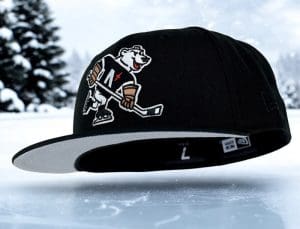 Ice Bears Black 59Fifty Fitted Hat by Noble North x New Era