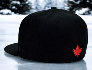 Ice Bears Black 59Fifty Fitted Hat by Noble North x New Era Back