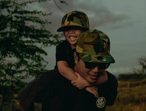 Mua Woodland Camo Black 59Fifty Fitted Hat by Fitted Hawaii x New Era