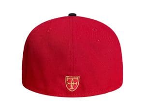 Pride Red Black 59fifty Fitted Hat by Fitted Hawaii x New Era Back