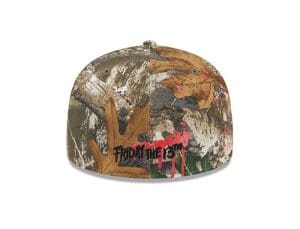 Friday The 13th Jason Camo 59Fifty Fitted Hat by Friday The 13th x New Era Back