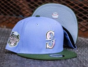 Seattle Mariners 2023 All-Star Game Lavender Olive 59Fifty Fitted Hat by MLB x New Era