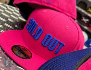 Sold Out Pink Royal 59Fifty Fitted Hat by JustFitteds x New Era Front
