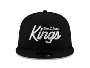 Born x Raised Los Angeles Kings 59Fifty Fitted Hat by NHL x New Era