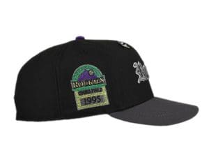 Colorado Rockies Old English 1995 Coors Field 59Fifty Fitted Hat by MLB x New Era Patch