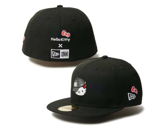 Hello Kitty Black Spring Summer 2025 59Fifty Fitted Hat by