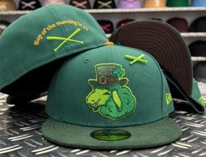 JustFitteds St. Patrick's Pack 59Fifty Fitted Hat Collection by JustFitteds x New Era Front