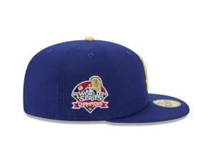 Los Angeles Dodgers Gold 59Fifty Fitted Hat by MLB x New Era Patch