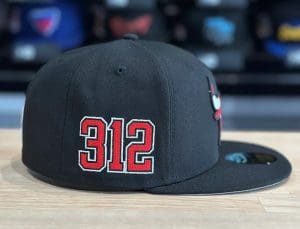 Chicago Bulls 312 Day 59Fifty Fitted Hat by NBA x New Era Patch