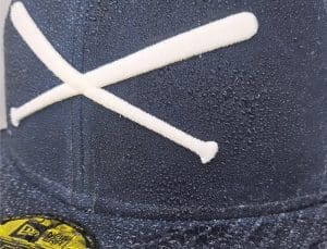 Crossed Bats Logo British Millerain 59Fifty Fitted Hat by JustFitteds x New Era Front