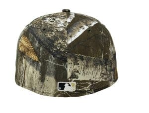 Los Angeles Dodgers 2024 World Series Realtree 59Fifty Fitted Hat by MLB x New Era Back