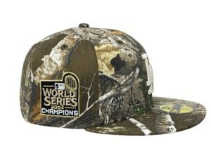 Los Angeles Dodgers 2024 World Series Realtree 59Fifty Fitted Hat by MLB x New Era Patch