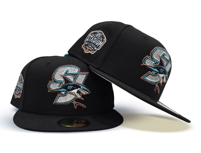 San Jose Sharks 2015 Stadium Series Black 59Fifty Fitted Hat by
