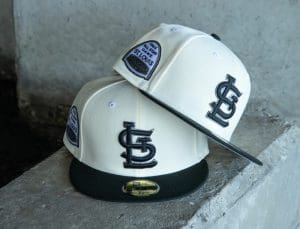 St. Louis Cardinals 1996 All-Star Game Off White Black 59Fifty Fitted Hat by MLB x New Era
