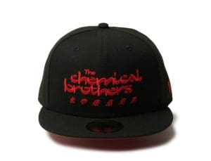 The Chemical Brothers Block Rockin Beats Black 59Fifty Fitted Hat by The Chemical Brothers x New Era Front