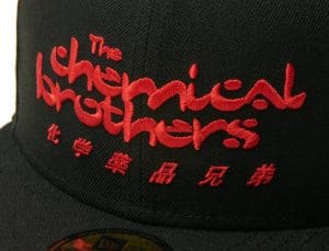 The Chemical Brothers Block Rockin Beats Black 59Fifty Fitted Hat by The Chemical Brothers x New Era Logo
