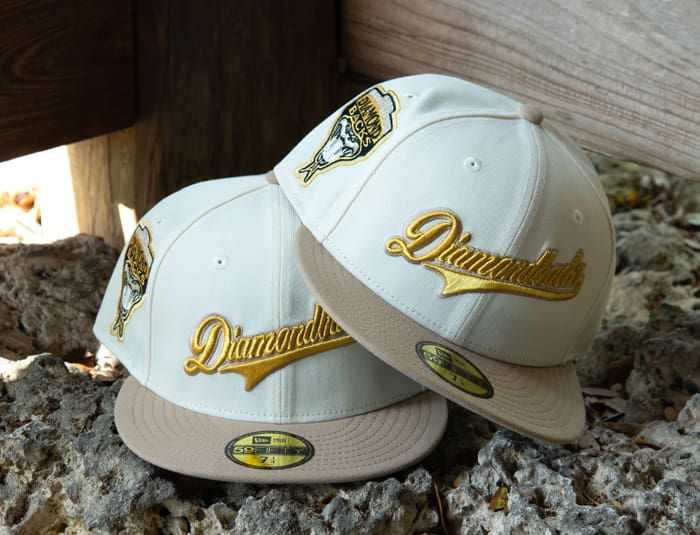 Arizona Diamondbacks 1998 Inaugural Season Off White Khaki 59Fifty
