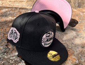 Hawaii Sticker Black Pink 59Fifty Fitted Hat by 808allday x New Era