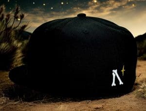 Jackalope Black Old Gold 59Fifty Fitted Hat by Noble North x New Era Back