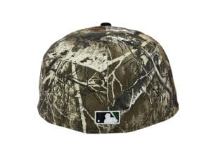 Los Angeles Dodgers 60th Anniversary Realtree Black 59Fifty Fitted Hat by MLB x New Era Back