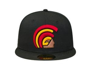 Mua Black Kelly Green 59Fifty Fitted Hat by Fitted Hawaii x New Era Front