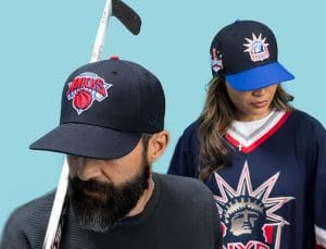 Hat Club NBA x NHL 59Fifty Fitted Hat Collection by NBA x NHL x New Era Left