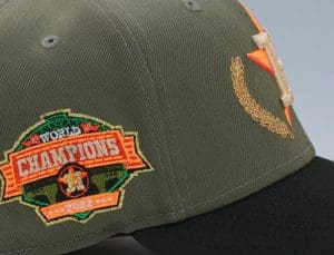 Houston Astros 2022 World Series Champions Travis Scott Inspired 59Fifty Fitted Hat by MLB x New Era Patch