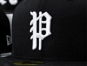 Just Caps Gothic Script 59Fifty Fitted Hat Collection by MLB x MiLB x New Era Left