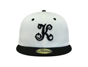 Kou Chrome Black 59Fifty Fitted Hat by Fitted Hawaii x New Era