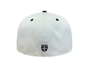 Kou Chrome Black 59Fifty Fitted Hat by Fitted Hawaii x New Era Back