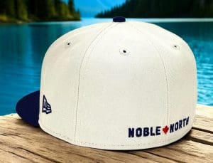 Lake Paddles Stone Lakeside Blue 59Fifty Fitted Hat by Noble North x New Era Back
