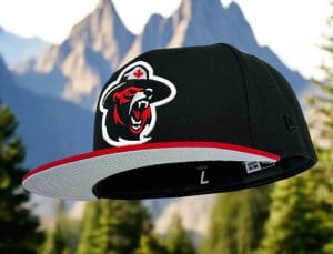 Northern Force Black Red 59Fifty Fitted Hat by Noble North x New Era