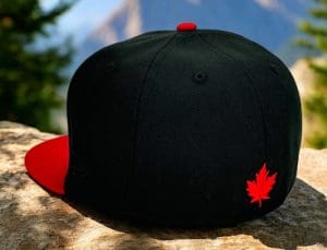 Northern Force Black Red 59Fifty Fitted Hat by Noble North x New Era Back