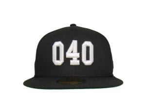 040 Black 59Fifty Fitted Hat by JustFitteds x New Era