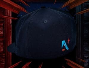 Cabin Crashers Lakeside Blue 59Fifty Fitted Hat by Noble North x New Era Back