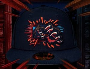 Cabin Crashers Lakeside Blue 59Fifty Fitted Hat by Noble North x New Era Front