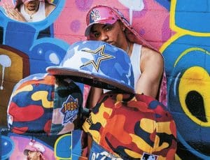 Hat Club Color Camo 59Fifty Fitted Hat Collection by MLB x NHL x New Era Back