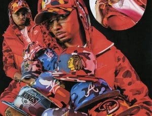 Hat Club Color Camo 59Fifty Fitted Hat Collection by MLB x NHL x New Era Front