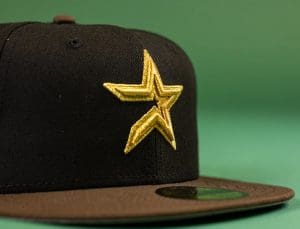 Houston Astros Ziegenbock Black Walnut 59Fifty Fitted Hat by MLB x New Era
