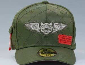 Lakeland Flying Tigers Bomber Flight Ready 59Fifty Fitted Hat by MiLB x New Era Front