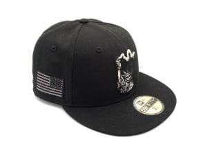 Liberty Is Dead V2 Metal 59Fifty Fitted Hat by The Capologists x New Era Front