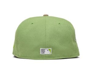 New York Yankees Matcha Grey 59Fifty Fitted Hat by MLB x New Era Back