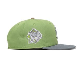 New York Yankees Matcha Grey 59Fifty Fitted Hat by MLB x New Era Patch