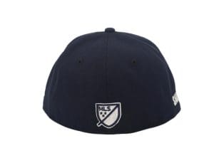San Diego Football Club SDFC Logo Dark Navy 59Fifty Fitted Hat by MLS x New Era Back