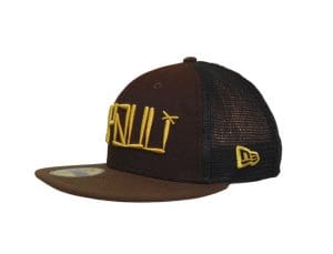 St. Pauli Trucker Cali Brown 59Fifty Fitted Hat by JustFitteds x New Era Left