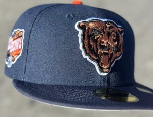 Chicago Bears 1999 Hawaii Pro Bowl Navy Night Shift 59Fifty Fitted Hat by NFL x New Era
