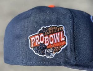 Chicago Bears 1999 Hawaii Pro Bowl Navy Night Shift 59Fifty Fitted Hat by NFL x New Era Patch