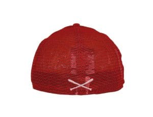 Crossed Bats Logo Trucker Nookie 59Fifty Fitted Hat by JustFitteds x New Era Back